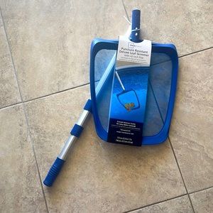 pool pole leaf skimmer set backyard new